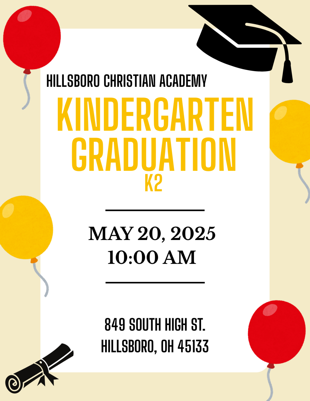 Kindergarten Graduation